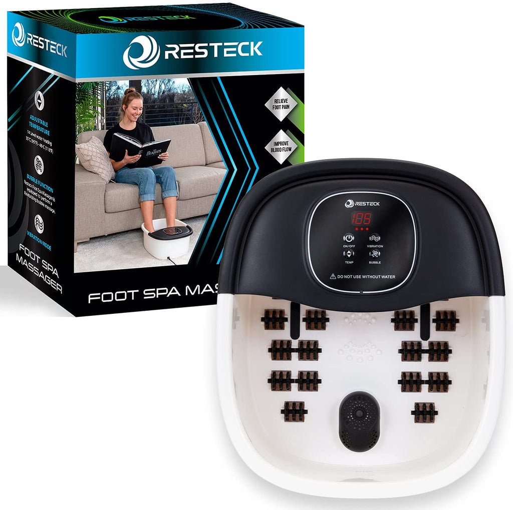 Foot Bath Massager by Resteck- Electric Foot Spa Basin with Temperatur –  Annabella Creations