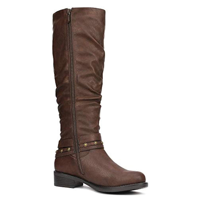 Women's Side Zipper Fashion Knee High  Boots