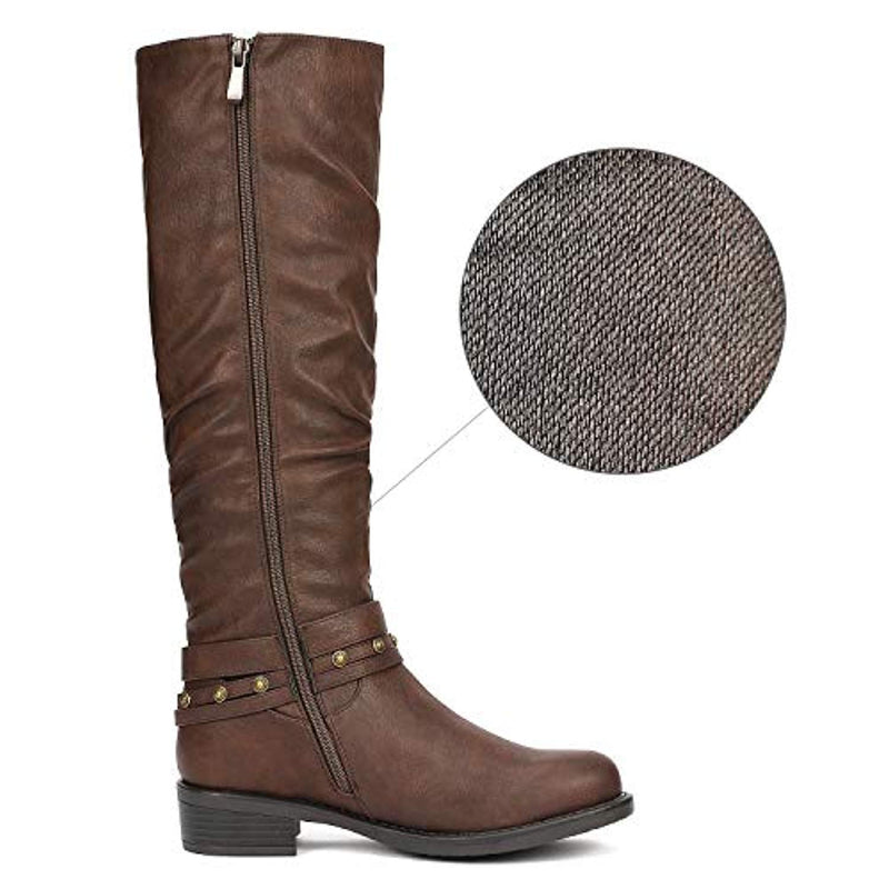 Women's Side Zipper Fashion Knee High  Boots