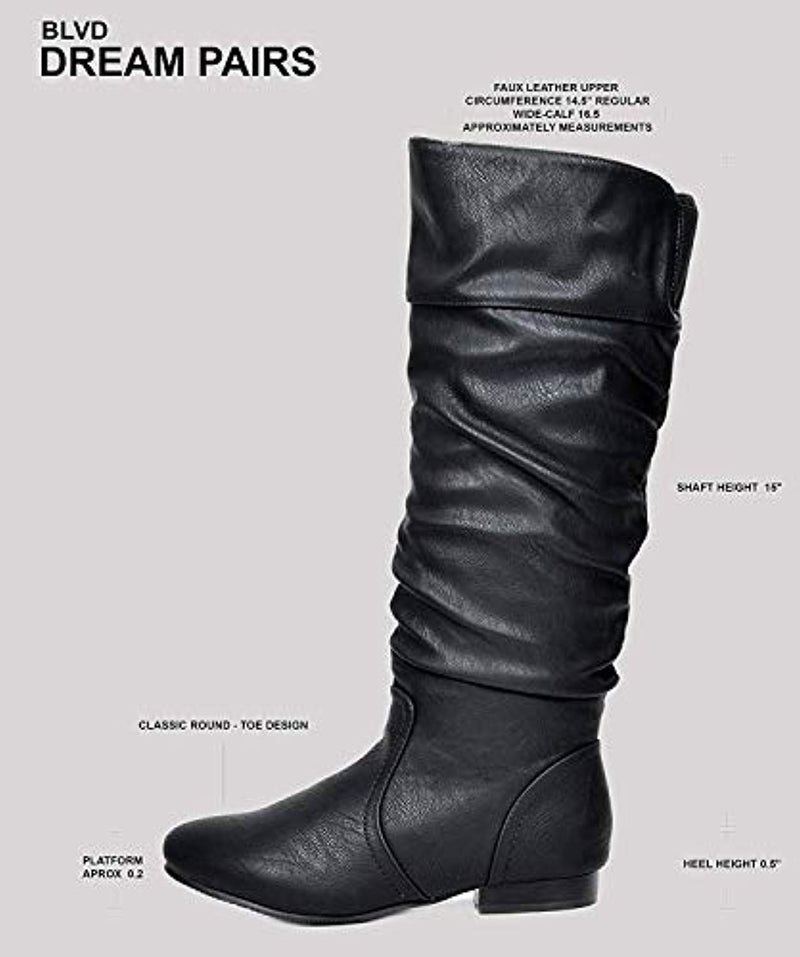 Women's Knee High Boots (Wide-Calf)