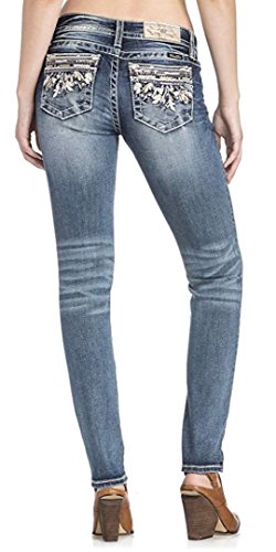 Miss Me Women's Hailey Pearl  Skinny Jeans