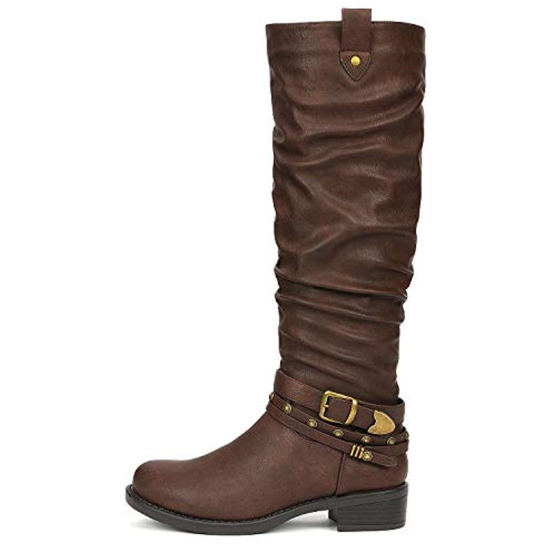 Women's Side Zipper Fashion Knee High  Boots