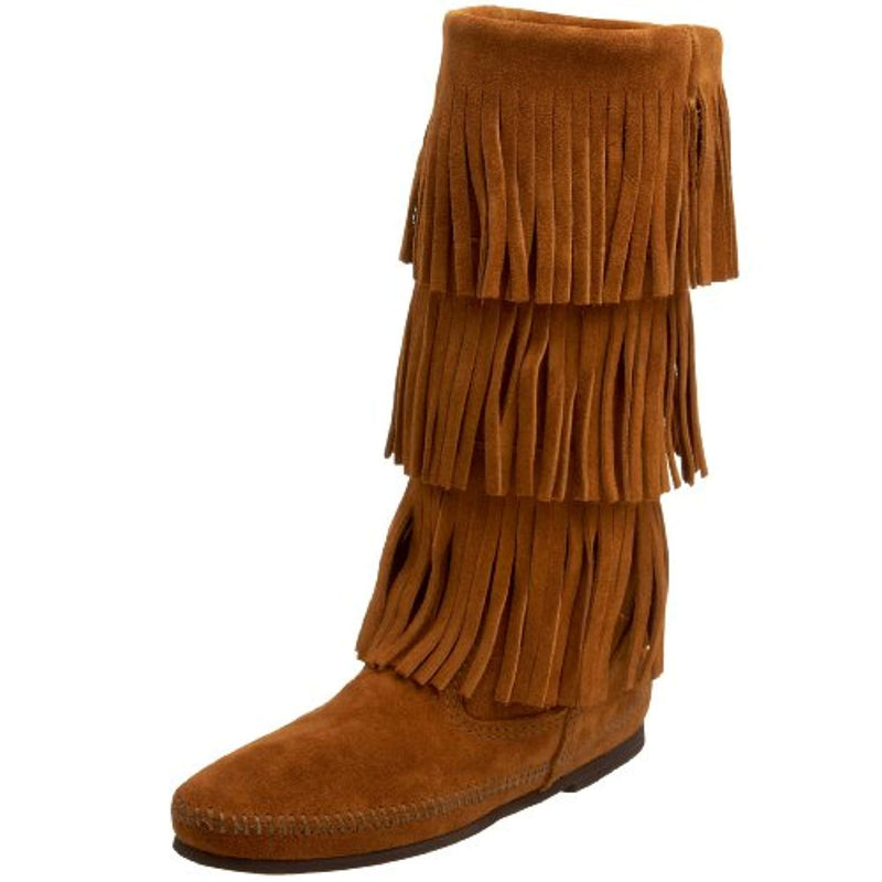 Women's 3-Layer Fringe Boot