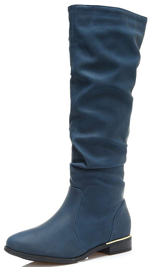 Women's Side Zipper Fashion Knee High  Boots