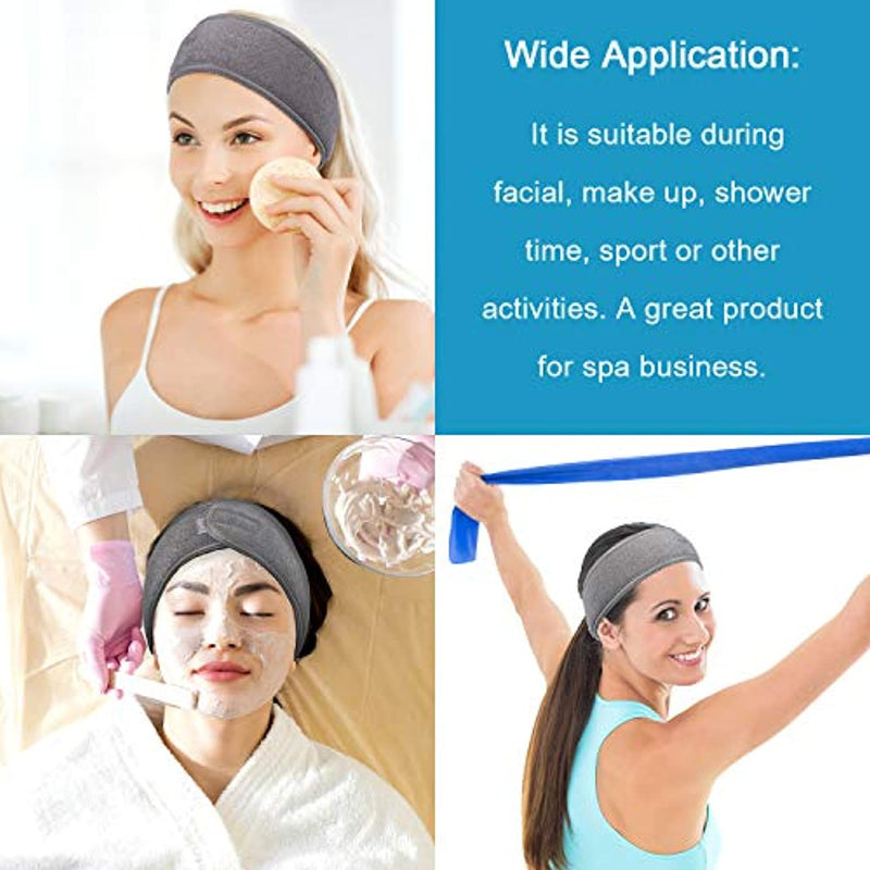 Spa Facial   Terry Cloth Headbands