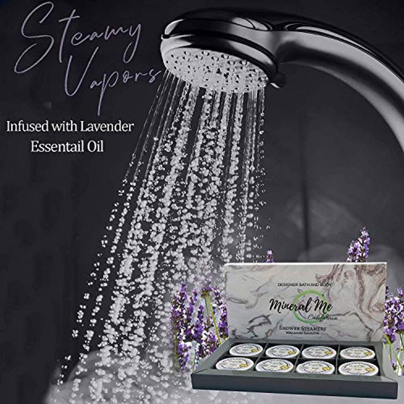 Aromatherapy Shower Steamer Vapor Tablets with LAVENDER Essential oil for Vaporizing