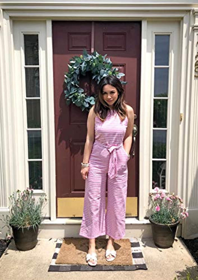 Wide Leg Loose Jumpsuit Romper with Pockets