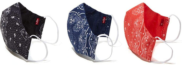 Levi's Re-Usable Reversible Face Mask (Pack of 3)