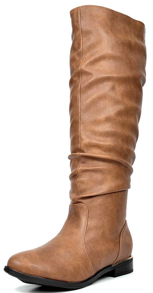 Women's Side Zipper Fashion Knee High  Boots
