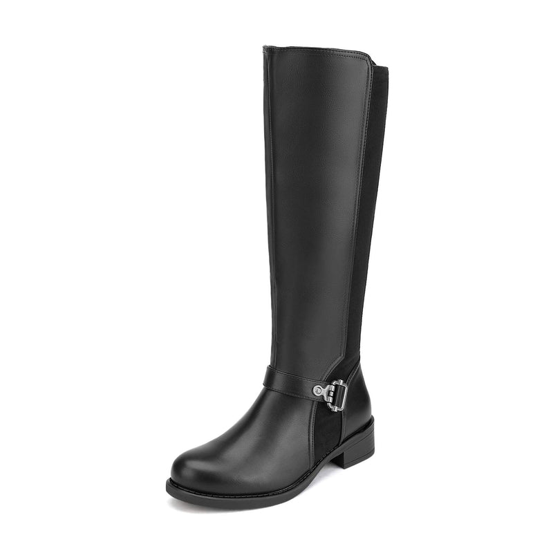 Women's Side Zipper Fashion Knee High  Boots
