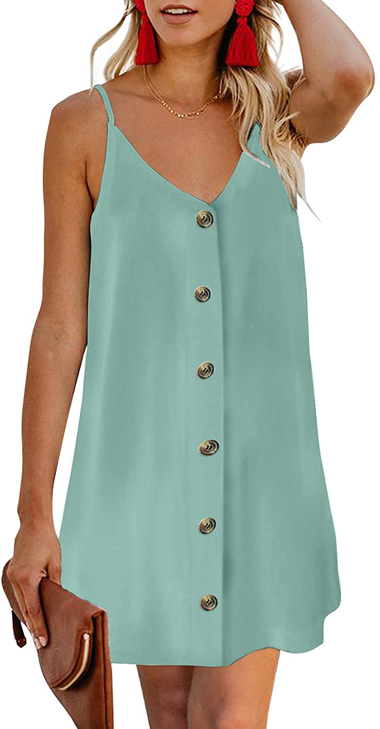 Sleeveless Casual Mini Dress