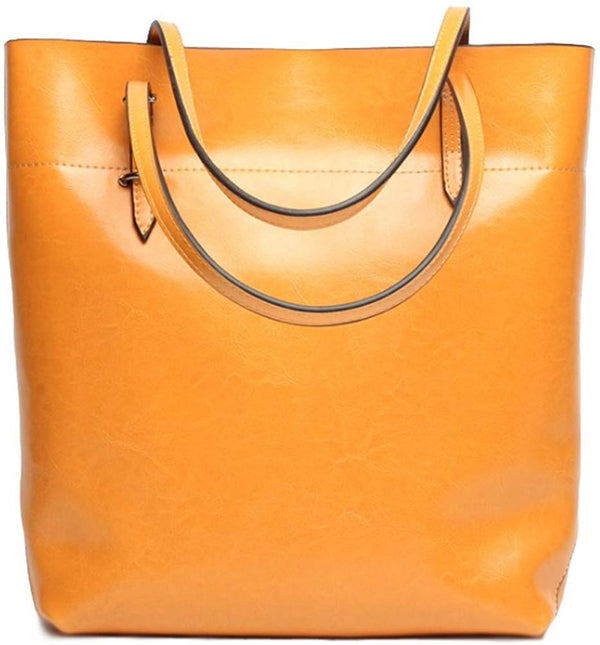 One of a kind Genuine Leather Tote
