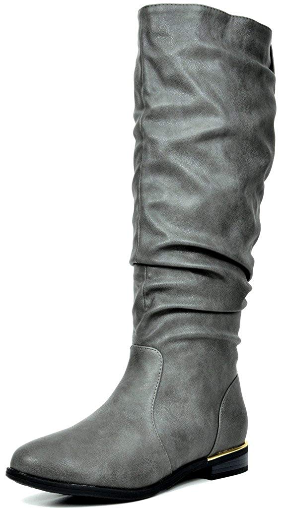 Women's Side Zipper Fashion Knee High  Boots