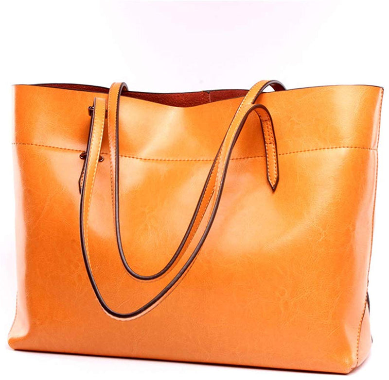 One of a kind Genuine Leather Tote