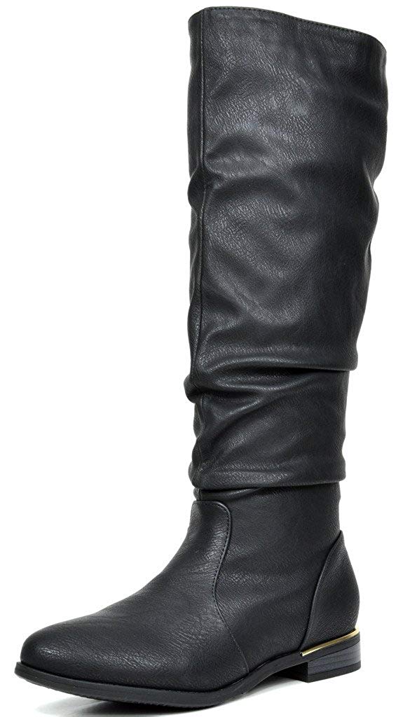 Women's Side Zipper Fashion Knee High  Boots
