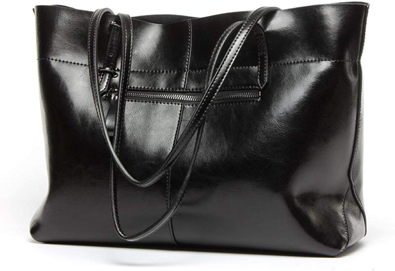 One of a kind Genuine Leather Tote