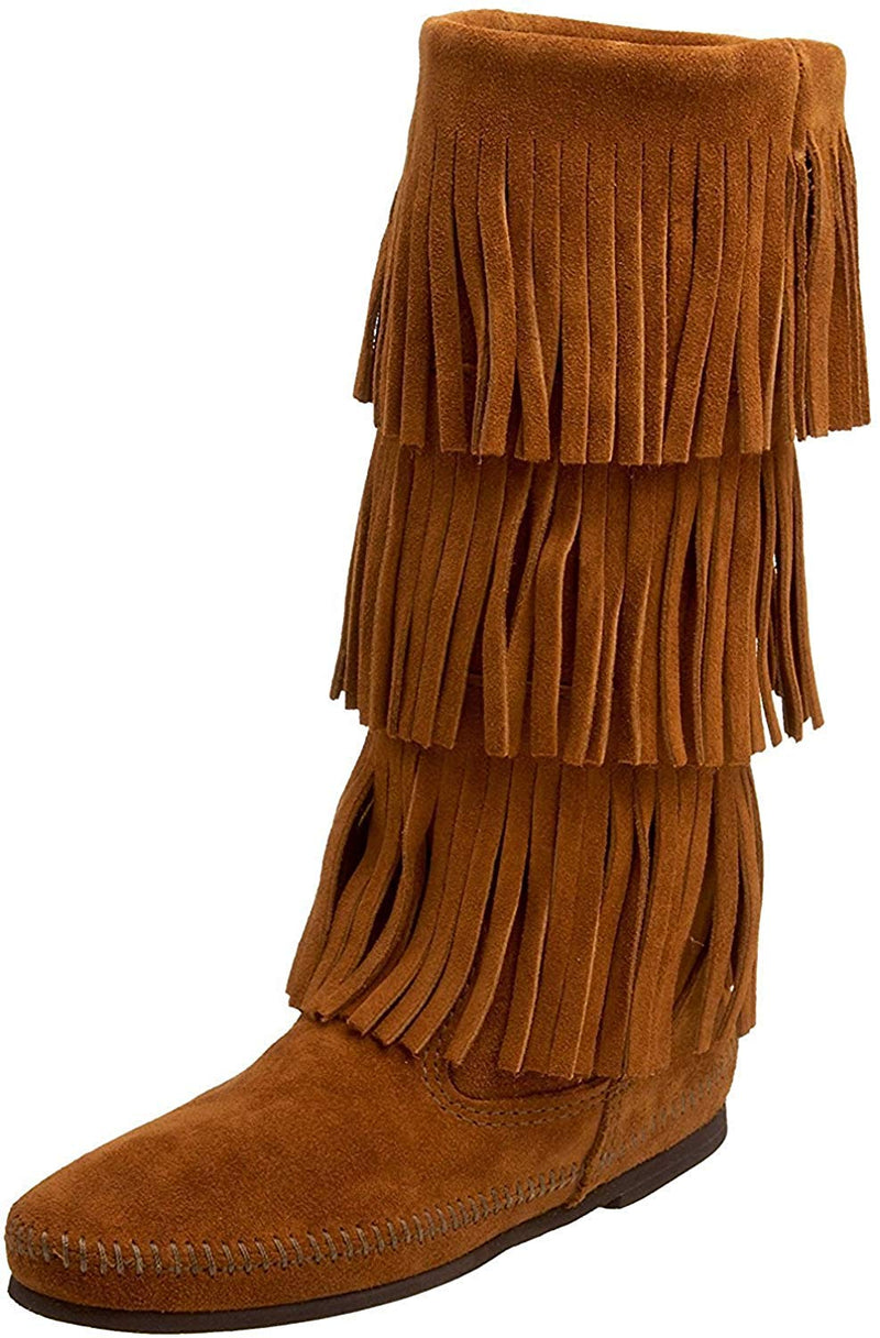 Women's 3-Layer Fringe Boot