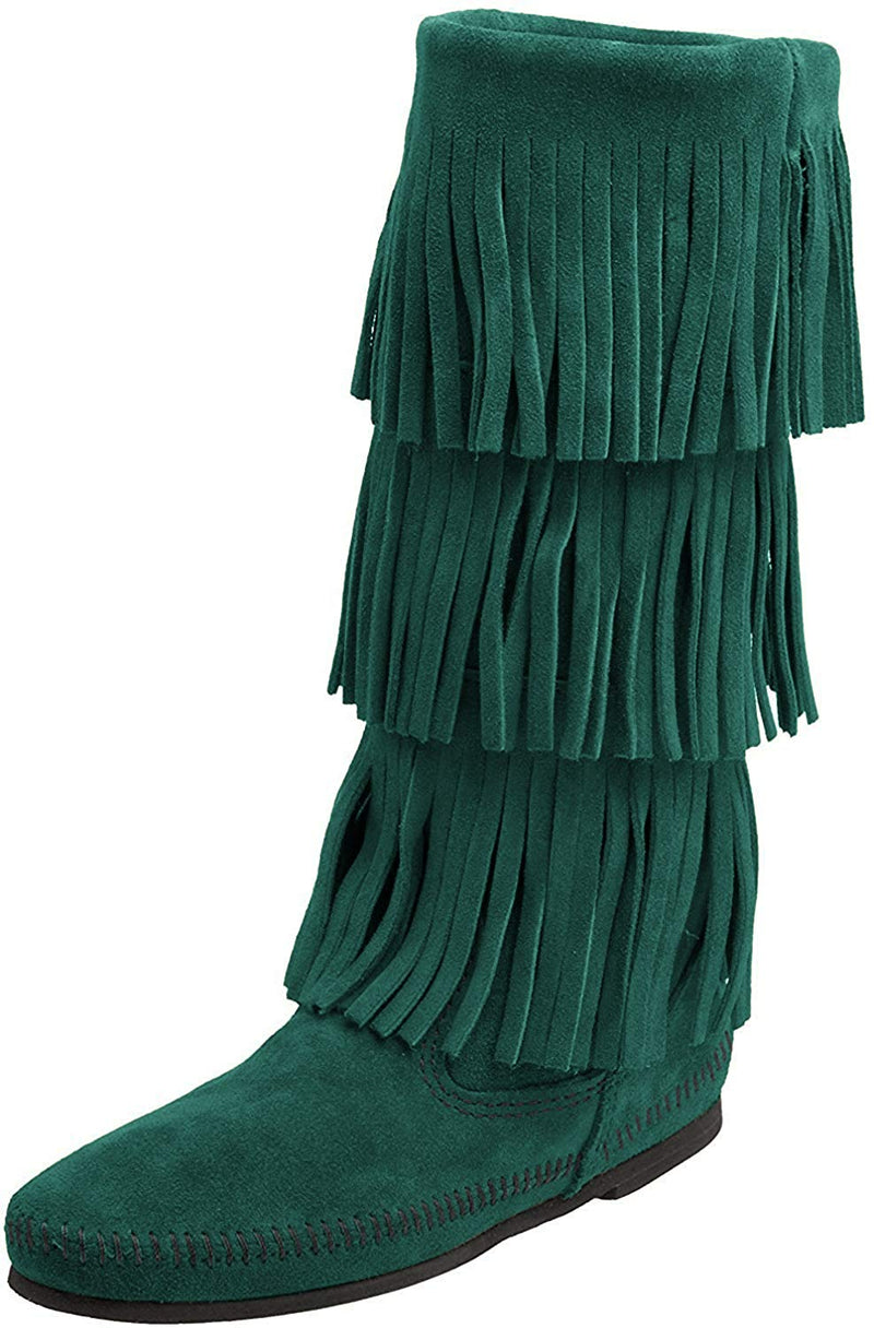 Women's 3-Layer Fringe Boot