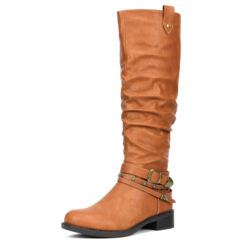 Women's Side Zipper Fashion Knee High  Boots