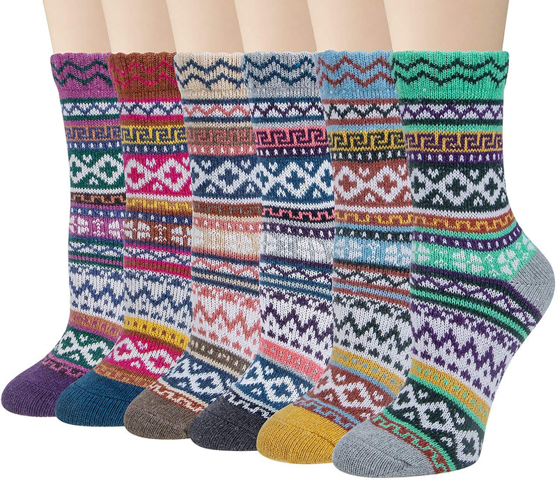 Thick Knit Cozy  Socks ( 5 pack)