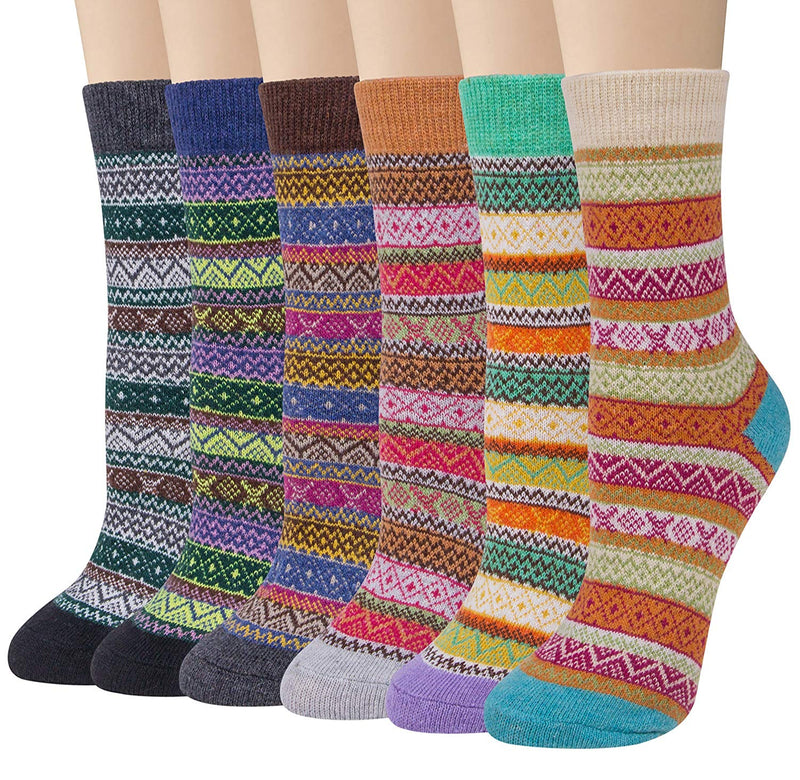 Thick Knit Cozy  Socks ( 5 pack)