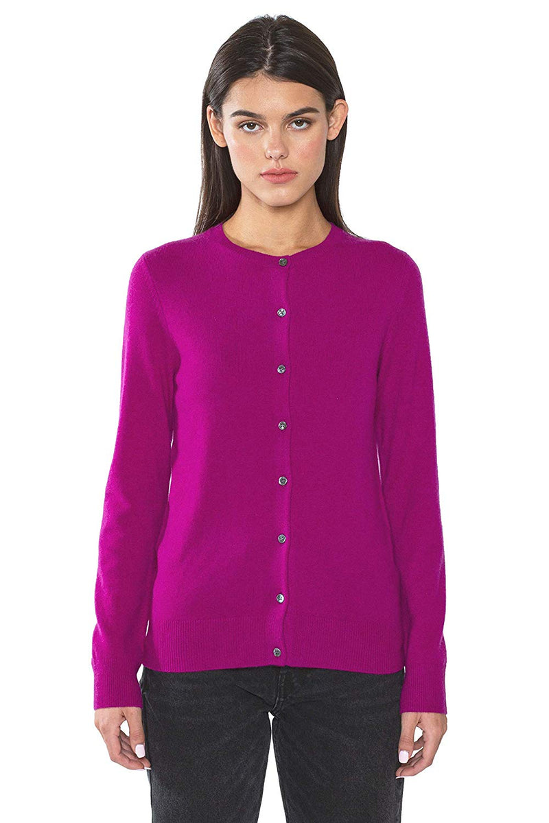 Women's 100% Cashmere Cardigan Sweater