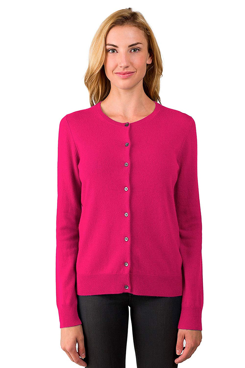 Women's 100% Cashmere Cardigan Sweater