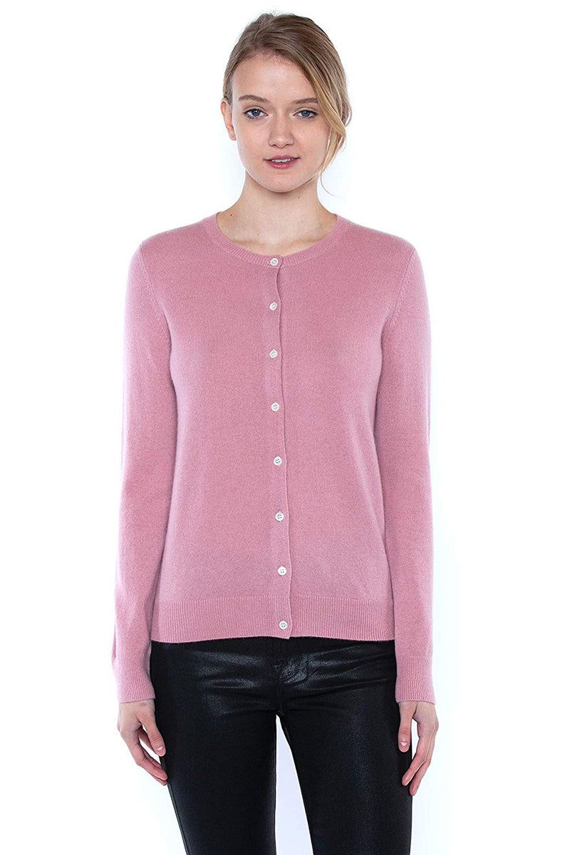 Women's 100% Cashmere Cardigan Sweater