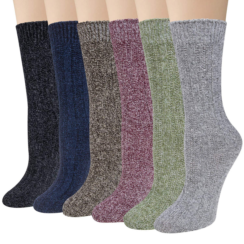 Thick Knit Cozy  Socks ( 5 pack)