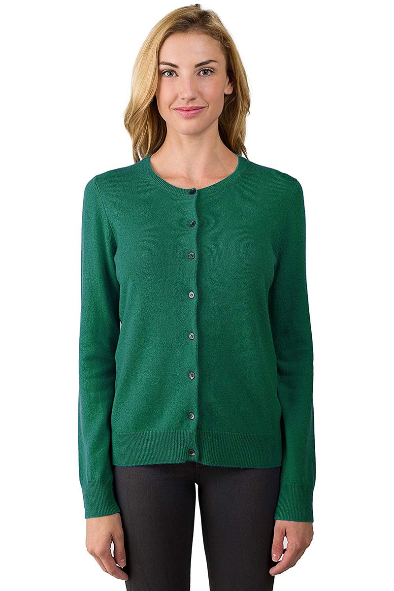 Women's 100% Cashmere Cardigan Sweater