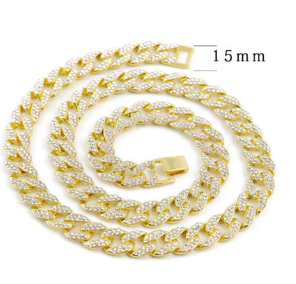 Rhinestone & Gems necklace